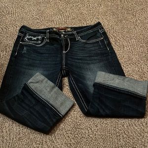 Maurice’s crop jeans, Size 13/14